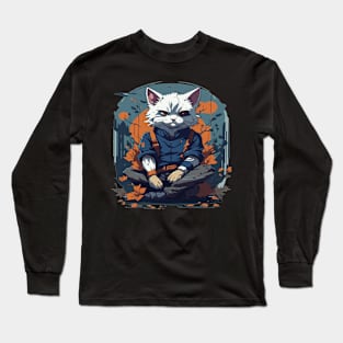 forest cat Long Sleeve T-Shirt